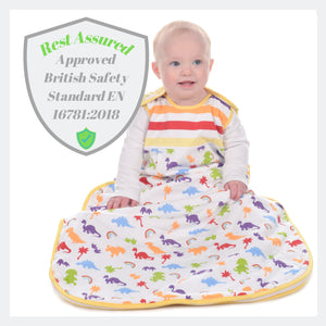 Snoozebag Baby Sleeping Bag Dinosaurs 18-36 Months - 3.5 Winter Tog