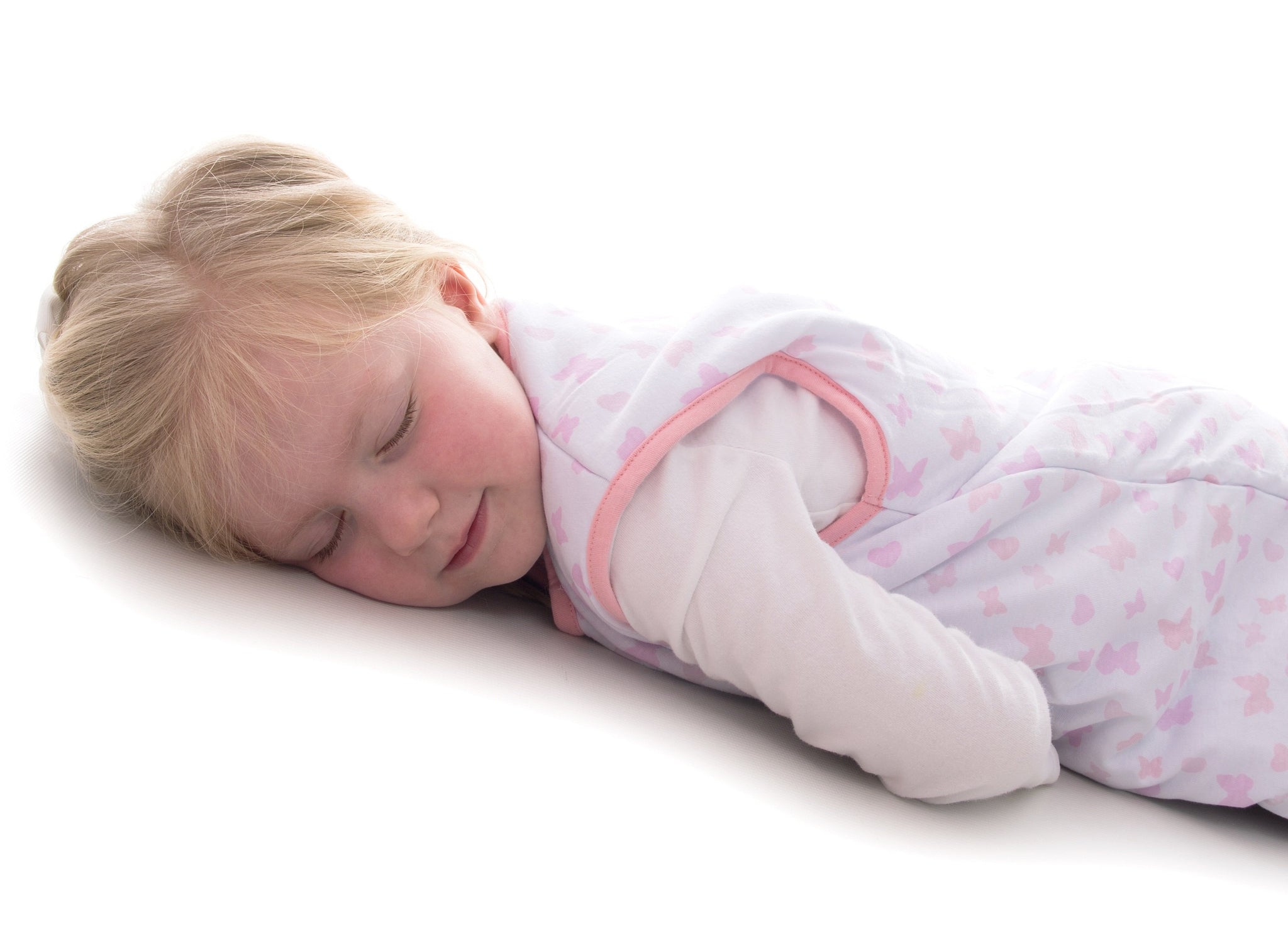 Snoozebag Baby Sleep Bag Butterflies & Hearts 18-36 Months Front Zip 2020 Version 2.5 Tog