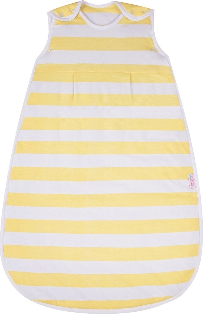 Snoozebag Baby Sleeping Bag Lemon Stripe 0-6 Months - 2.5 Tog