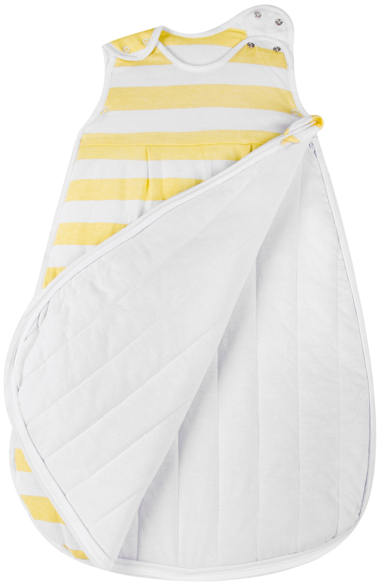 Snoozebag Baby Sleeping Bag Lemon Stripe 6-18 Months - 1.0 Tog