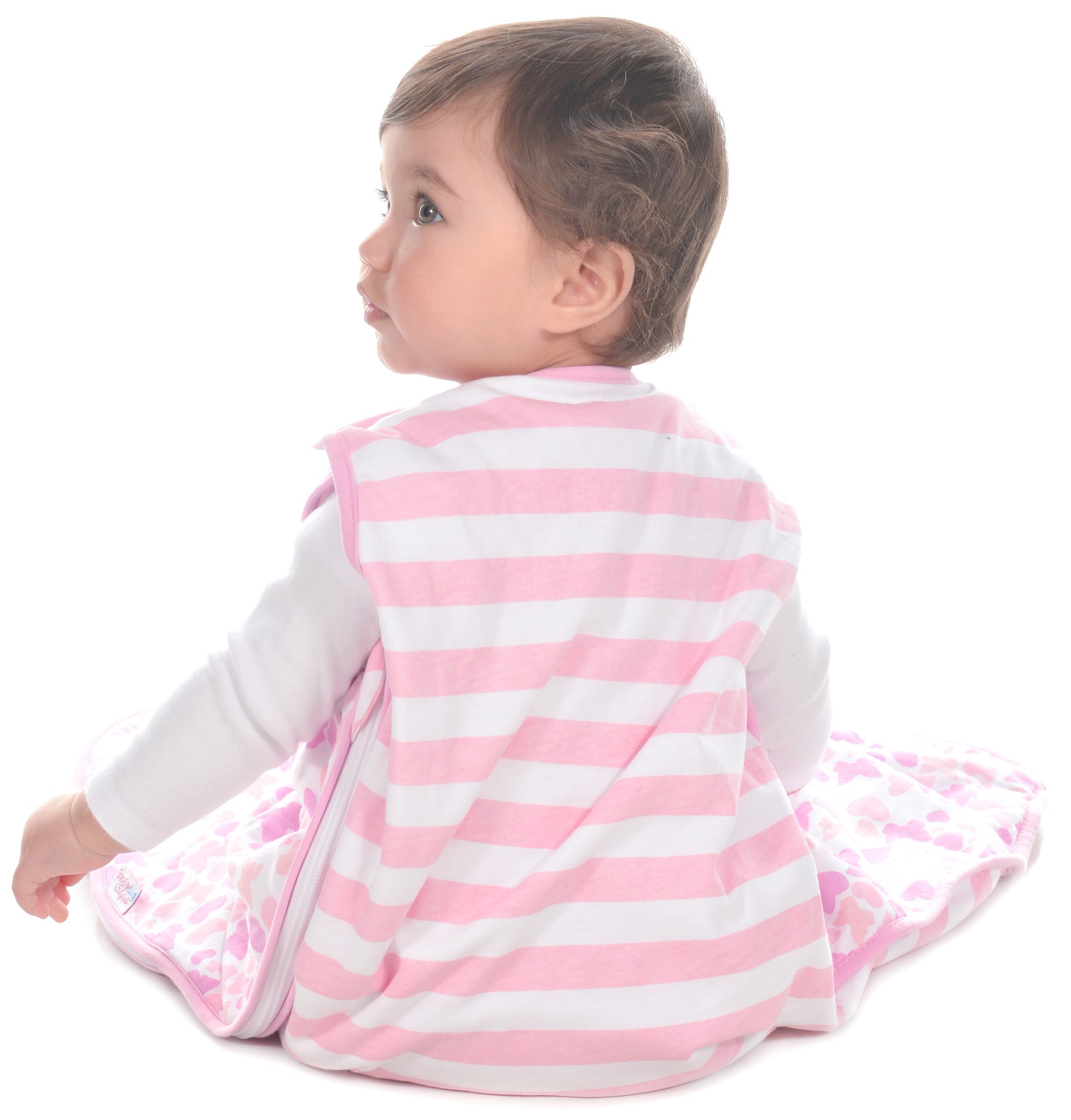 Snoozebag Baby Sleeping Bag - Butterflies & Hearts - 2.5 Tog