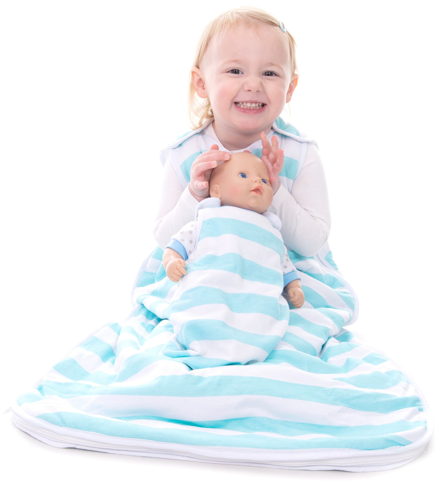 Snoozebag Doll Baby Sleeping Bag Suitable For all Child Toy Dolls Accessory 100% Cotton - Island Paradise