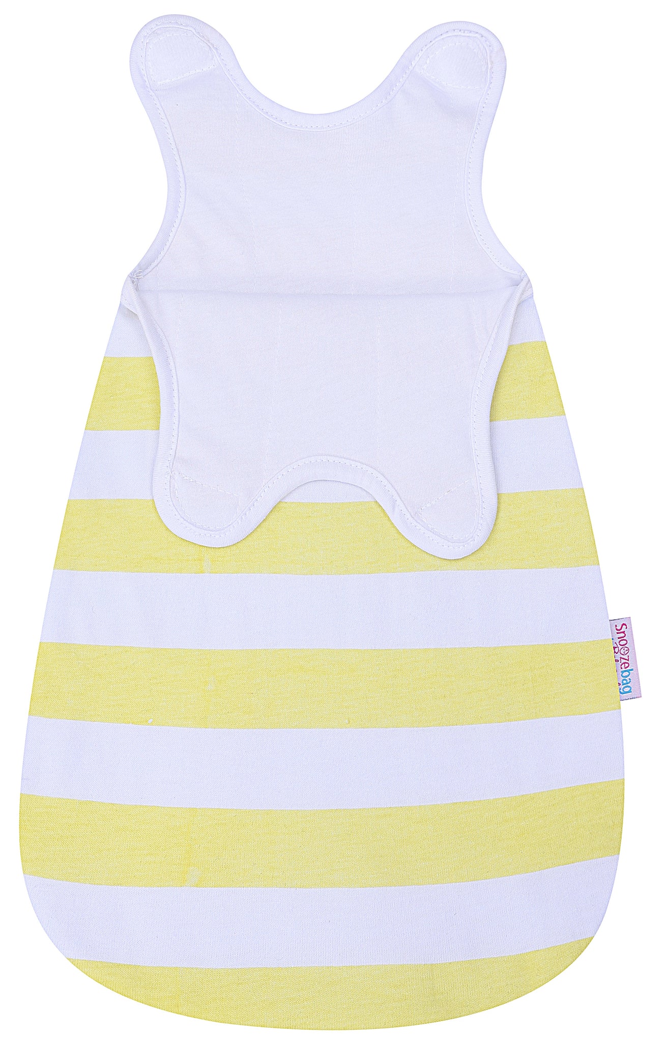 Snoozebag Doll Baby Sleeping Bag Suitable For all Child Toy Dolls Accessory 100% Cotton - Lemon Stripe