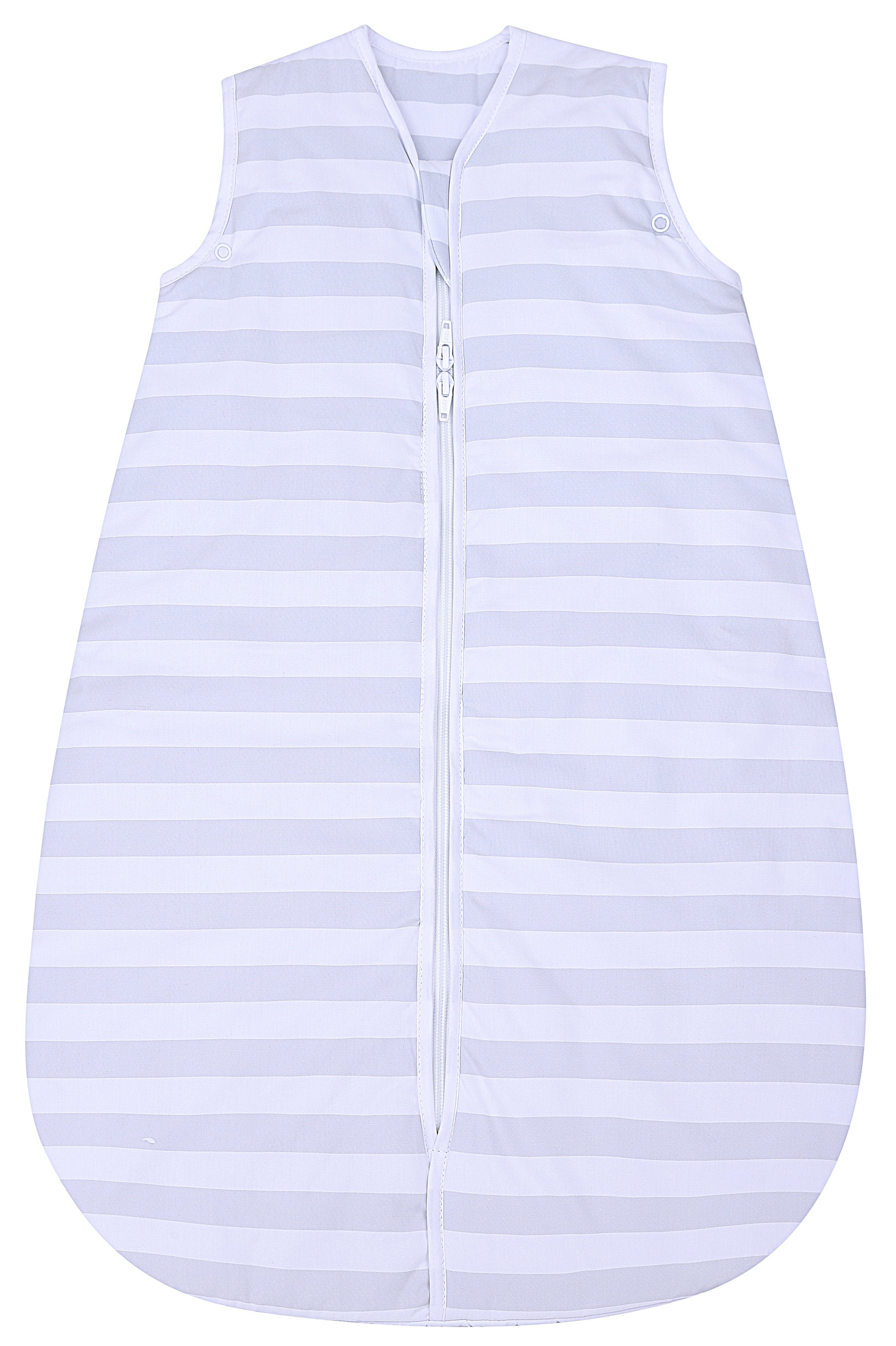 Snoozebag Baby Sleep Bag Grey Stripe 3-6 Years Front Zip 2020 Version 2.5 Tog