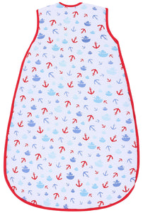 Snoozebag Baby Sleeping Bag Boats & Anchors 0-6 Months - 2.5 Tog