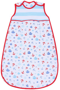 Snoozebag Baby Sleeping Bag Boats & Anchors 6-18 Months - 1.0 Tog