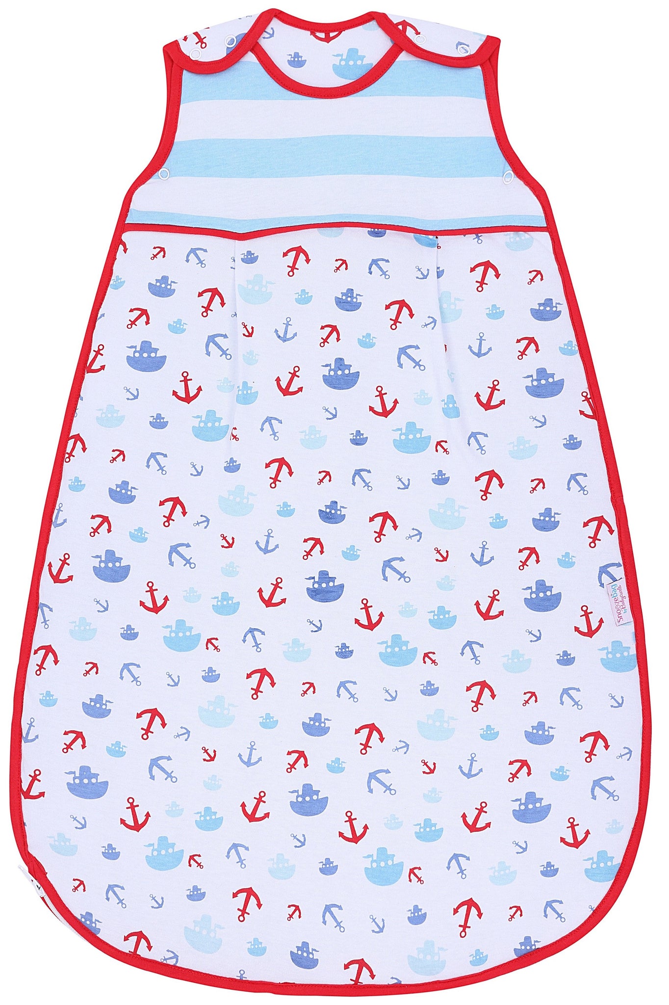 Snoozebag Baby Sleeping Bag Boats & Anchors 0-6 Months - 2.5 Tog