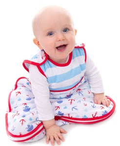 Snoozebag Baby Sleeping Bag Boats & Anchors 0-6 Months - 2.5 Tog