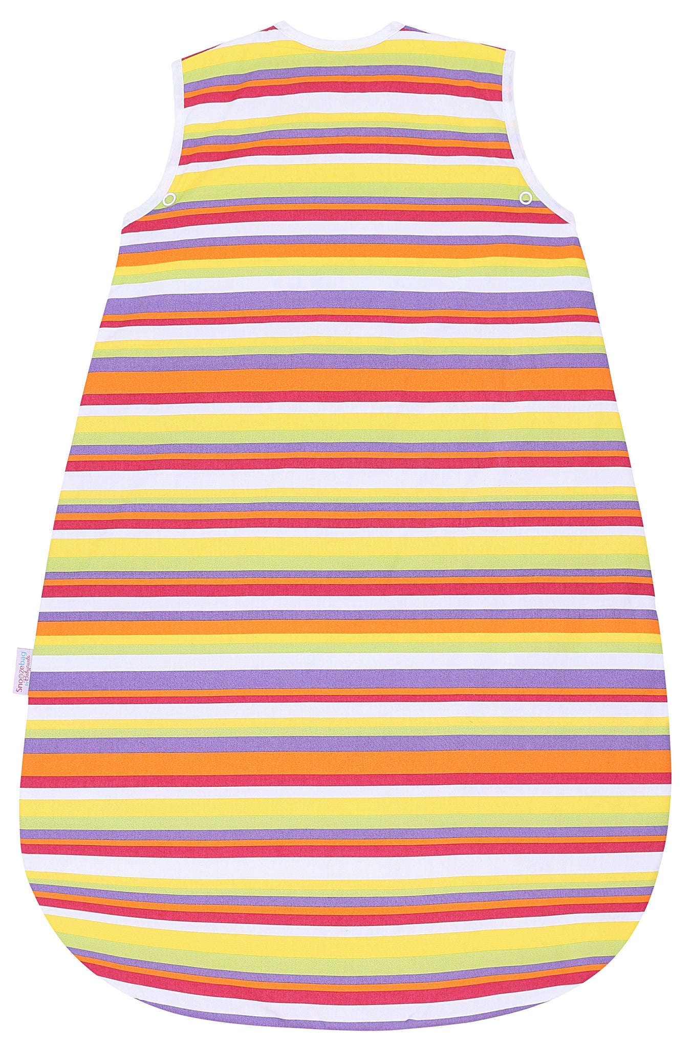 Snoozebag Baby Sleep Bag Multi Stripe 6-18 Months Front Zip 2020 Version 2.5 Tog